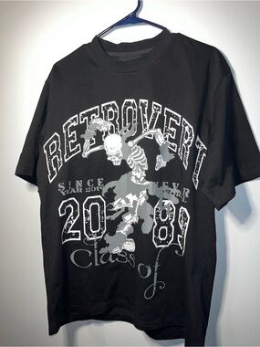 Retrovert Men’s University Crew Neck Tee